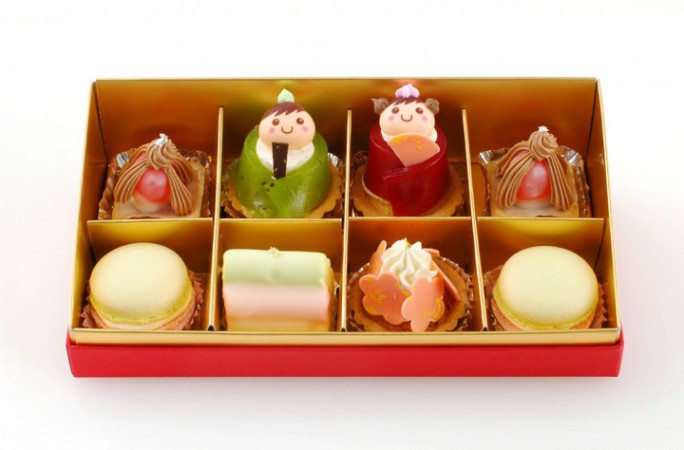 ひな祭りの可愛さがギュッと♡見て楽しい食べて美味しい「ひなまつりプチフール」が2月28日より発売